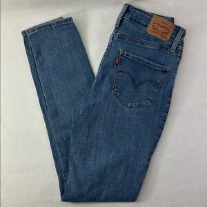 Levi's 721 High Rise Skinny Jeans Classic Blue